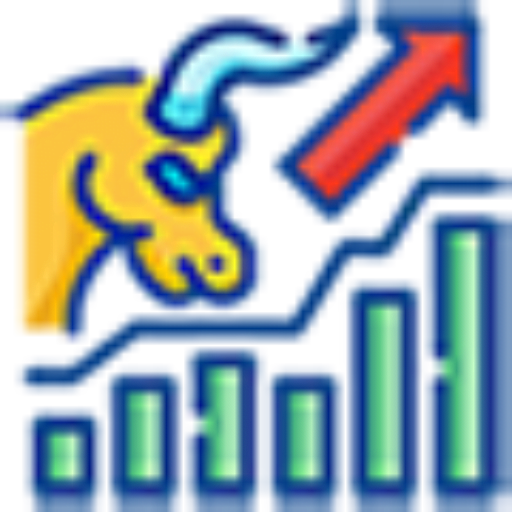 tradingcourse.online website logo with a yellow bull and green graphics
